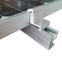 Ver imagem 4 de Fixador Grampo Final End Clamp Regulável Linha C Placa Painel Solar Alumínio e Inox | Perfil Master