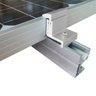 Fixador Grampo Final End Clamp Regulável Linha C Placa Painel Solar Alumínio e Inox | Perfil Master - 4