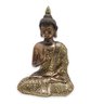 Trio de Buda Tailandês Yoga Buda Cobre Brilhante 12 cm - 5
