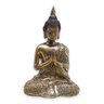 Trio de Buda Tailandês Yoga Buda Cobre Brilhante 12 cm - 4