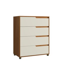 Cômoda em Mdf com 4 Gavetas 80cm X 104cm X 45cm Monet - 2