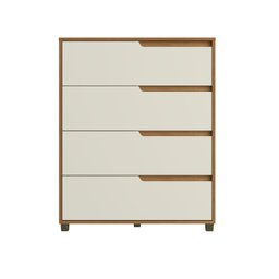 Cômoda em Mdf com 4 Gavetas 80cm X 104cm X 45cm Monet - 4