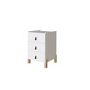 Ver imagem 4 de Conjunto Cama Box Casal Lia com Mesa Cabeceira com 3 Gavetas Dumont