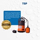 Ver imagem 6 de Bomba Submersível Tsp-250n 1/3 Cv Monofásico Motor Thebe Ip68 220v