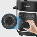 Ver imagem 4 de Panela de Pressão Mecânica Preta e Inox 4l Midea Ppm41 -127v
