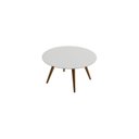 Ver imagem 2 de Mesa de Centro Vesta Redonda 100% MDF 31cm x 67cm x 67cm Branco