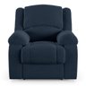 Poltrona do Papai Reclinável Melim Controle Power Elétrico Usb Veludo Fh1 - D\'rossi Cor Azul - 1