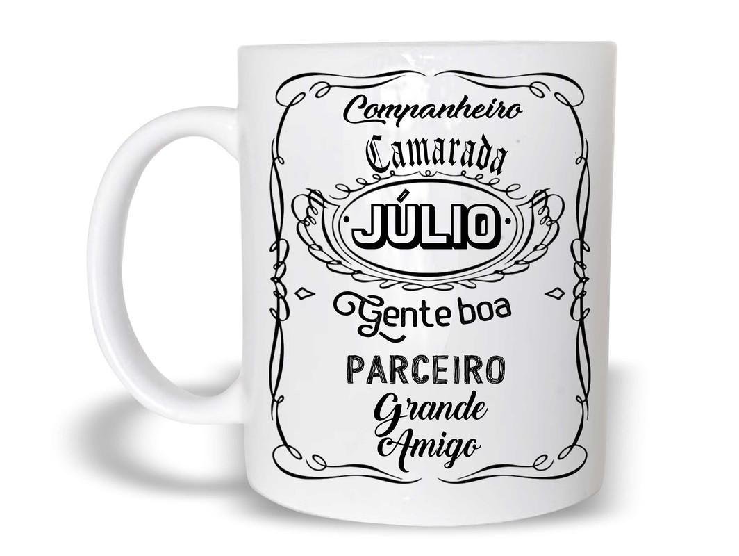 Caneca Presente Especial De Natal Polímero Julio 325Ml - 1
