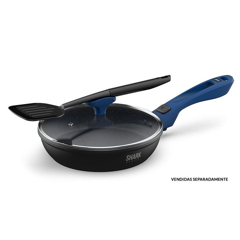 Panela Sauté Grand Ichef Azul 24cm e Tampa Ichef Azul 24cm - 5