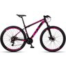 Bicicleta 29 Gt Sprint Mx7 24v Alumínio Mtb Preto+rosa - 6