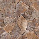 Ver imagem 1 de Papel de Parede Pedras Assimétricas Escuras - 3,30x0,50m