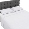 Cobre Leito Tecebem Casal Malha Lisa 210 X 240cm Branco - 2