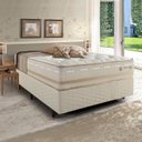 Ver imagem 1 de Colchão Casal Molas Maxspring 138CMX33CMX188CM Marrocos Herval Branco Bege