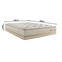 Ver imagem 3 de Colchão Casal Molas Maxspring 138CMX33CMX188CM Marrocos Herval Branco Bege