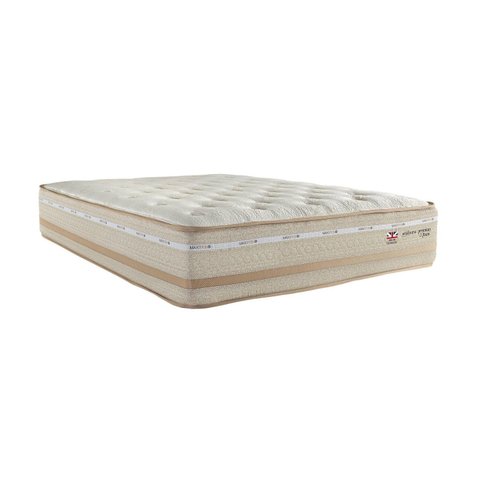 Colchão Casal Molas Maxspring 138CMX33CMX188CM Marrocos Herval Branco Bege