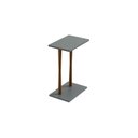 Ver imagem 2 de Mesa Lateral Alla 68cm x 45cm x 30cm Cinza