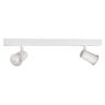 Trilho Eletrificado 2 Spot Led Mr16 Gu10 Direcionável Cor:branco - 8