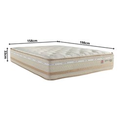Colchão Molas Maxspring Marrocos Queen 158cm - 3