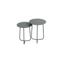Ver imagem 2 de Conjunto Mesa Lateral de Canto Trude 100% MDF 55cm x 45cm x 45cm Cinza