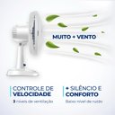 Ver imagem 6 de Ventilador de Mesa Mondial Super Power 6 Pás 30cm 220v Branco Azul Vsp-30-w