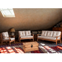 Ver imagem 7 de Baú Decorativo Multiuso Corona 51,5cm X 91,5cm X 46cm