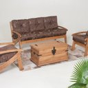 Ver imagem 5 de Baú Decorativo Multiuso Corona 51,5cm X 91,5cm X 46cm