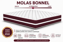 Ver imagem 4 de Kit Cama Box Baú Casal 138x188 cm + Colchão Molas Bonnel Casal 20 cm Vinho Suede