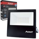 Ver imagem 3 de Kit 2 Refletor Led Holofote Avant 30w Luz Branco Frio 2250 Lúmens Slim30 Resist Chuva Ip65 Bivolt