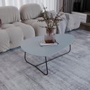 Ver imagem 1 de Mesa de Centro Trude Organica 100% MDF 35cm x 90cm x 60cm Cinza