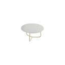 Ver imagem 2 de Mesa de Centro Trude Redonda 100% MDF 30cm x 67cm x 67cm Branco