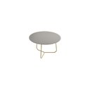 Ver imagem 2 de Mesa de Centro Trude Redonda 100% MDF 30cm x 67cm x 67cm Cinza