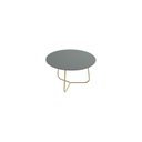 Ver imagem 2 de Mesa de Centro Trude Redonda 100% MDF 30cm x 67cm x 67cm Cinza