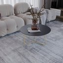 Ver imagem 1 de Mesa de Centro Trude Redonda 100% MDF 30cm x 67cm x 67cm Preto