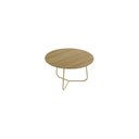Ver imagem 2 de Mesa de Centro Trude Redonda 100% MDF 30cm x 67cm x 67cm Marrom
