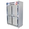 Geladeira/Refrigerador Comercial Inox 430 escovado 4 Portas Linha 4003/4004 PoloFrio 110V - Aço Inox - 1