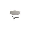 Ver imagem 2 de Mesa de Centro Trude Redonda 100% MDF 30cm x 67cm x 67cm Cinza