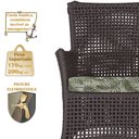 Ver imagem 5 de Jogo Sofá e 2 Poltronas de Área Igapó Alumínio Pintura Fendi Corda Náutica Estofado 5 Trama