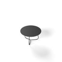 Ver imagem 2 de Mesa de Centro Trude Redonda 100% MDF 30cm x 67cm x 67cm Preto