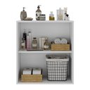 Ver imagem 4 de Balcão Multiuso Organizador para Banheiro 2 Portas 63cm Multimóveis MP5038 Branco
