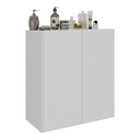 Ver imagem 2 de Balcão Multiuso Organizador para Banheiro 2 Portas 63cm Multimóveis MP5038 Branco