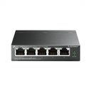 Ver imagem 1 de SWITCH GIGABIT PROFISSIONAL 10/100/1000 C/ 5 PORTAS (SENDO 4 POE) TL-SG1005LP SMB TP-Link TPN0327