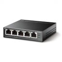 Ver imagem 2 de SWITCH GIGABIT PROFISSIONAL 10/100/1000 C/ 5 PORTAS (SENDO 4 POE) TL-SG1005LP SMB TP-Link TPN0327