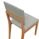 Ver imagem 5 de Conjunto Mesa Clara com 6 Cadeiras em Madeira Maciça