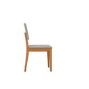 Ver imagem 6 de Conjunto Mesa Clara com 6 Cadeiras em Madeira Maciça