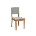 Ver imagem 7 de Conjunto Mesa Clara com 6 Cadeiras em Madeira Maciça