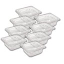 Ver imagem 1 de Conj 16 Cubas Gastronômicas em Policarbonato Gn 1/6x65 Mm 900 Ml sem Tampa Sb