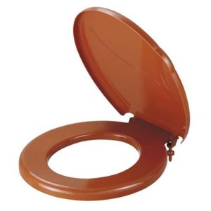 Assento Sanitário Premier - Caramelo - Krona