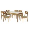 Conjunto Mesa Petra com 6 Cadeiras Madeira Maciça - 2