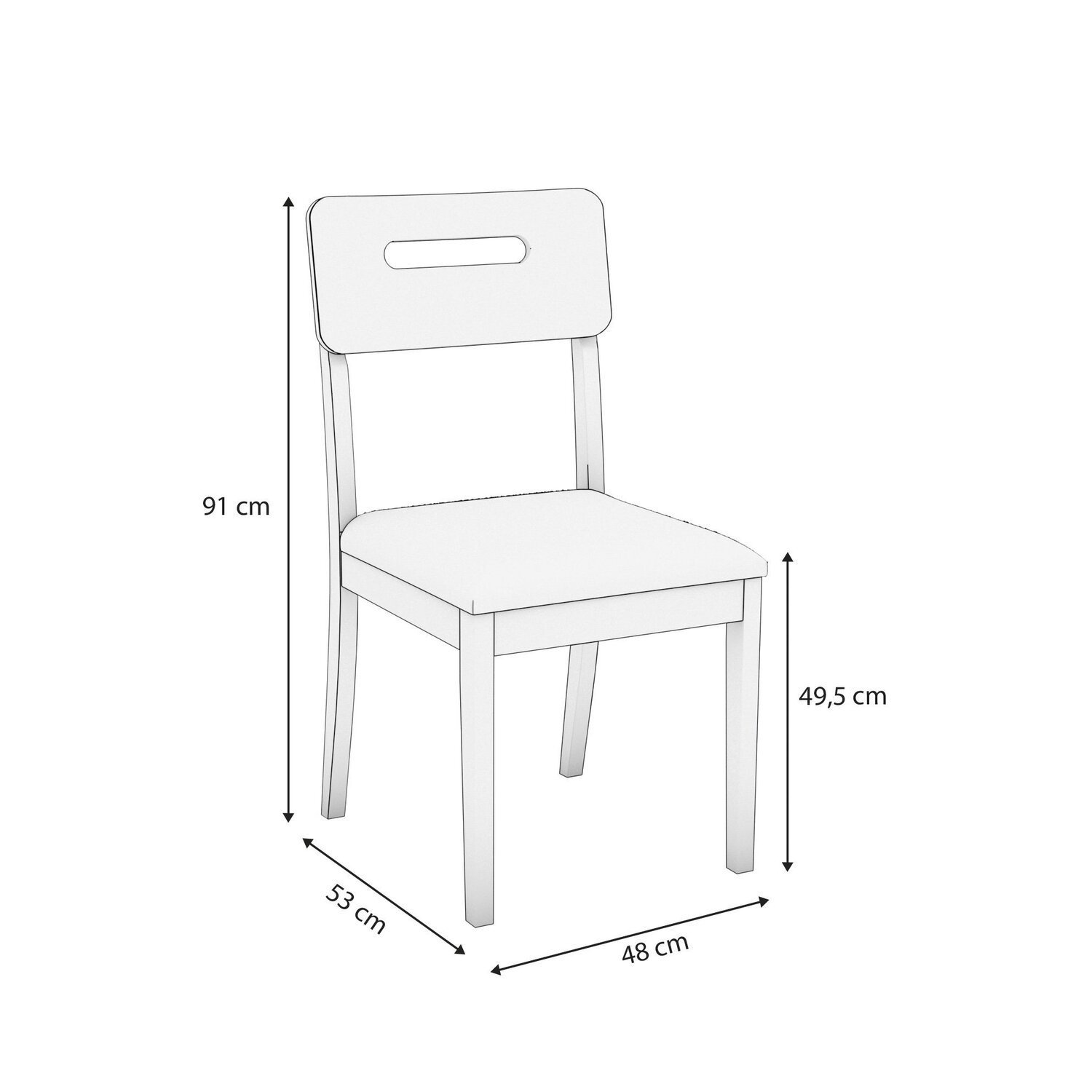 Conjunto Mesa Petra com 6 Cadeiras Madeira Maciça - 5