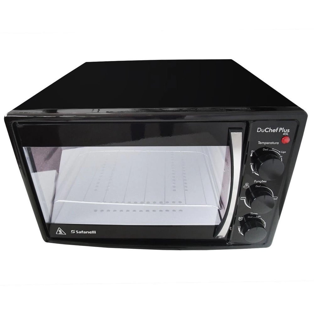 Forno Elétrico Safanelli Du Chef Plus 45 Litros Preto Feb011 – 127 Volts - 2